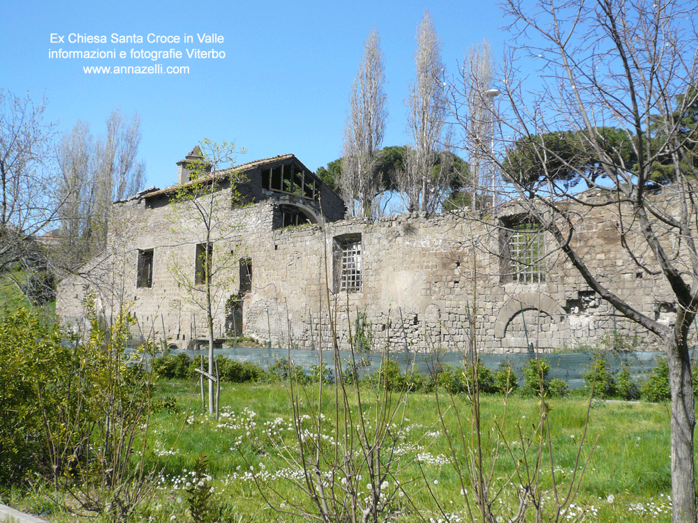 ex chiesa santa croce in valle faul viterbo info e foto 2