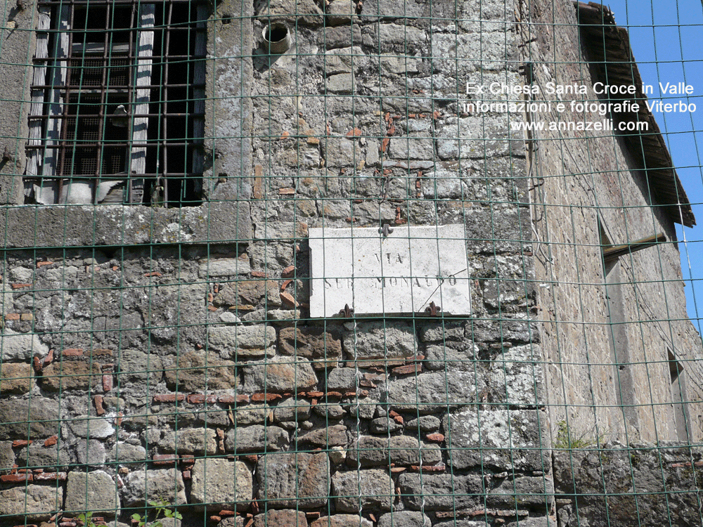 ex chiesa santa croce in valle faul viterbo info e foto 3