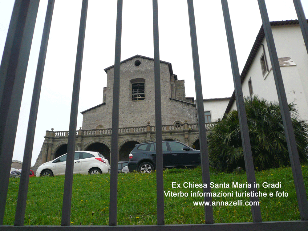 ex chiesa santa maria in gradi viterbo info e foto anna zelli