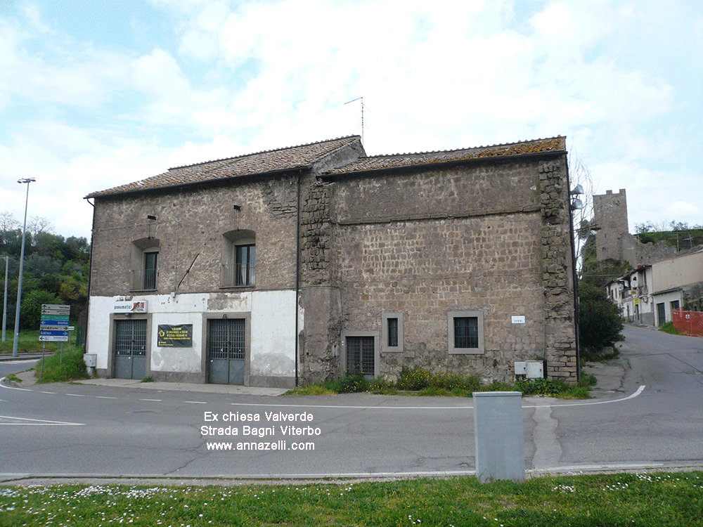 ex chiesa valverde strada bagni viterbo info e foto anna zelli