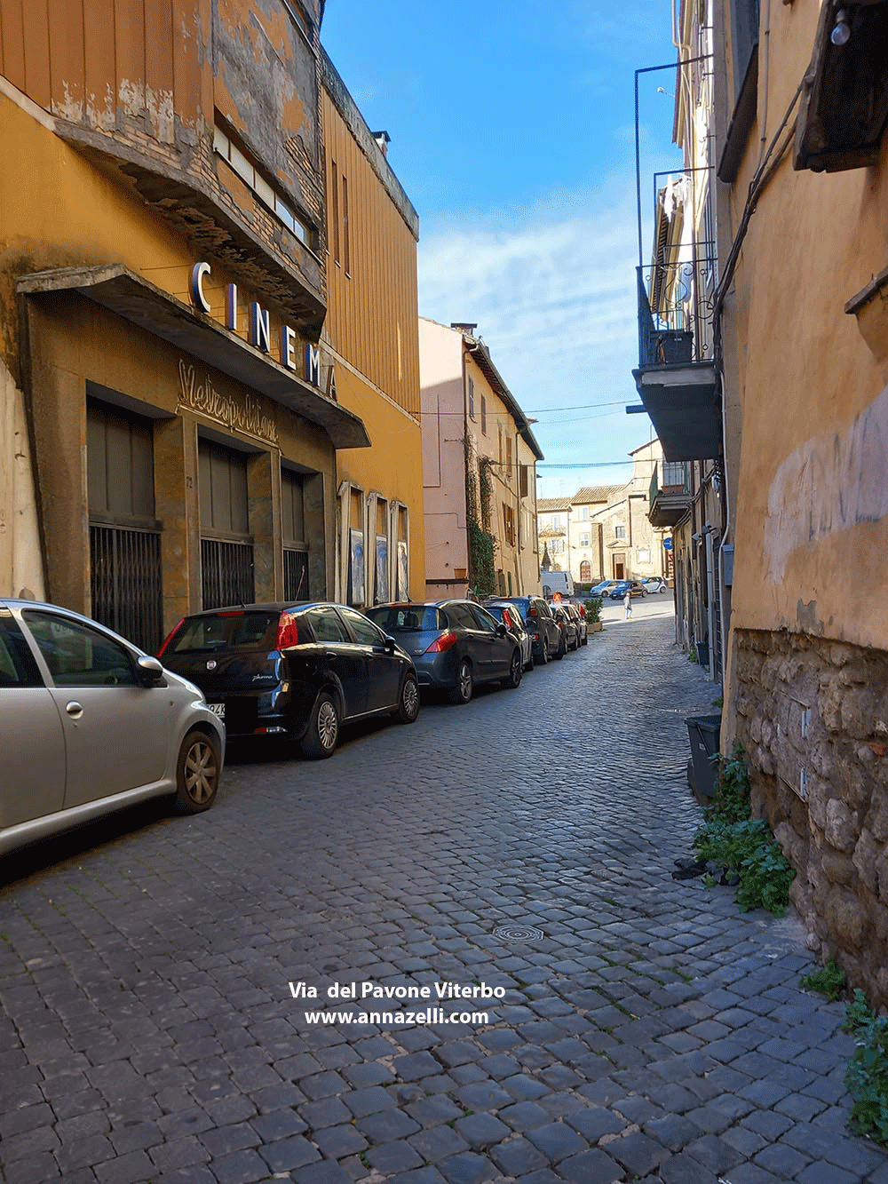 via del pavone viterbo centro storico info e foto anna zelli