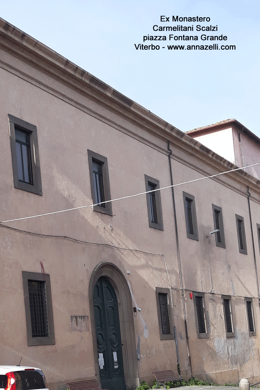 ex monastero carmelitani scalzi piazza fontana grande viterbo info e foto anna zellli