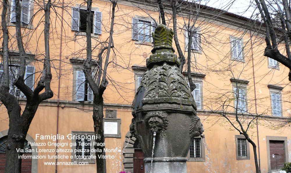 famiglia grispigni viterbo storia