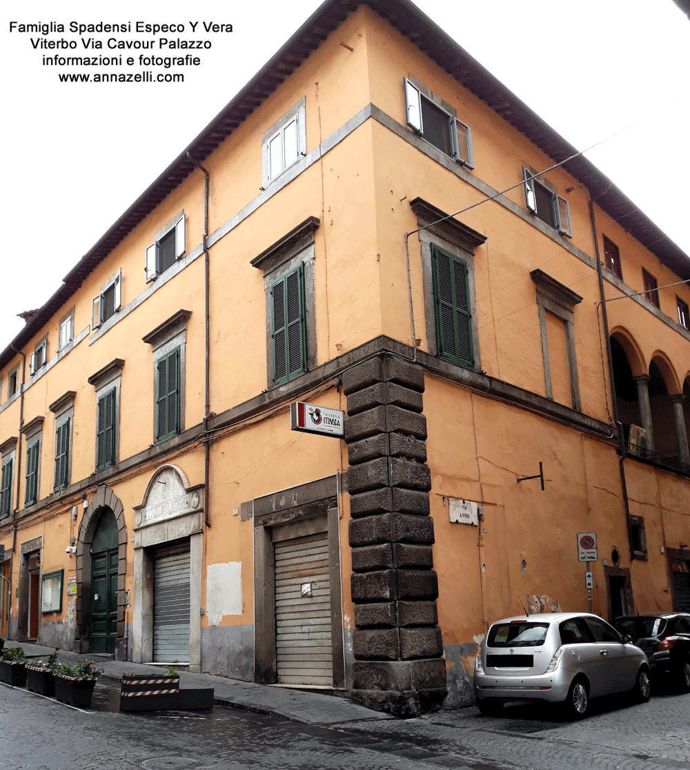 famiglia spadensi especo y vera palazzo via cavour viterbo