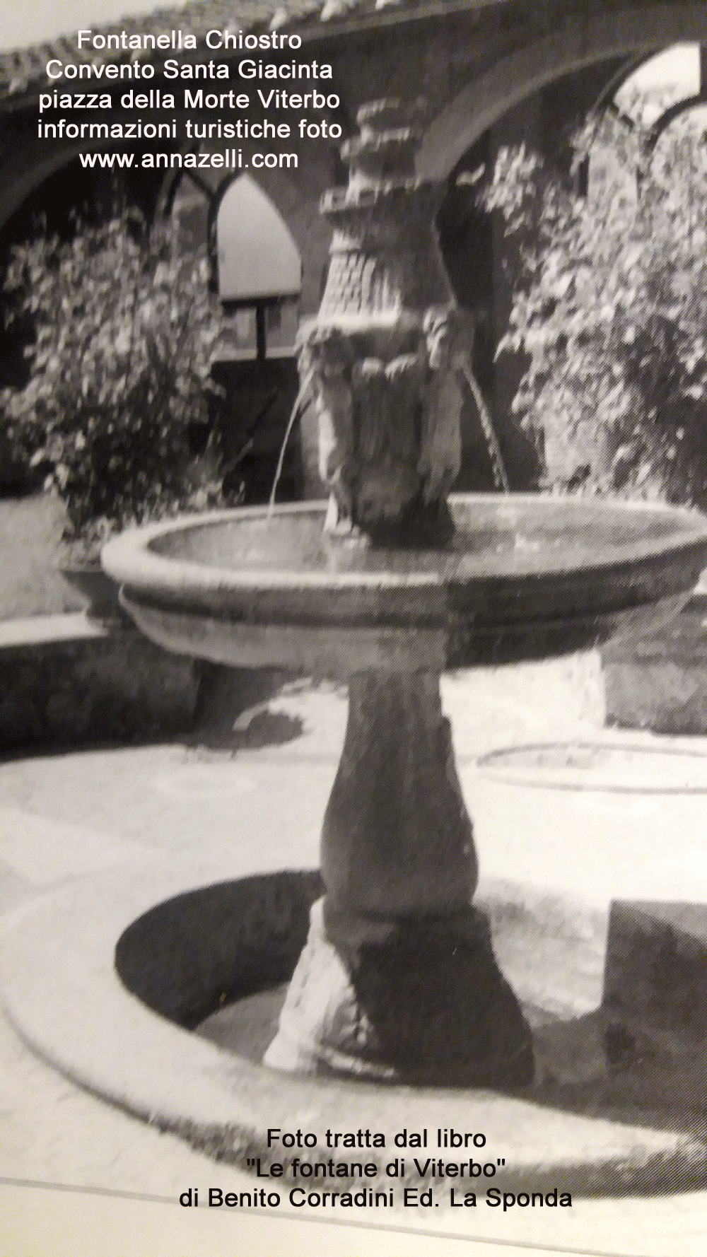 fontana chiostro convento santa giacinta