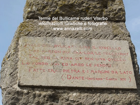 viterbo foto ruderi terme del bullicame