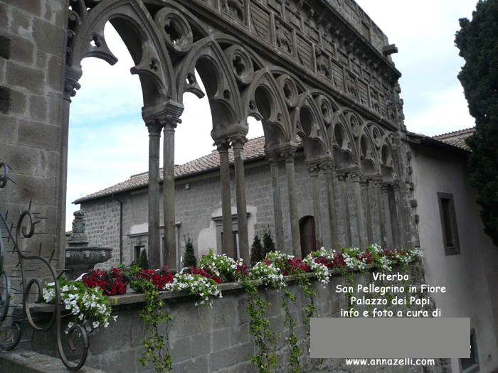 viterbo foto san pellegrino in fiore palazzo dei papi anna zelli 1