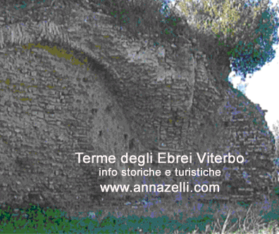 foto terme degli ebrei viterbo zona bullicame