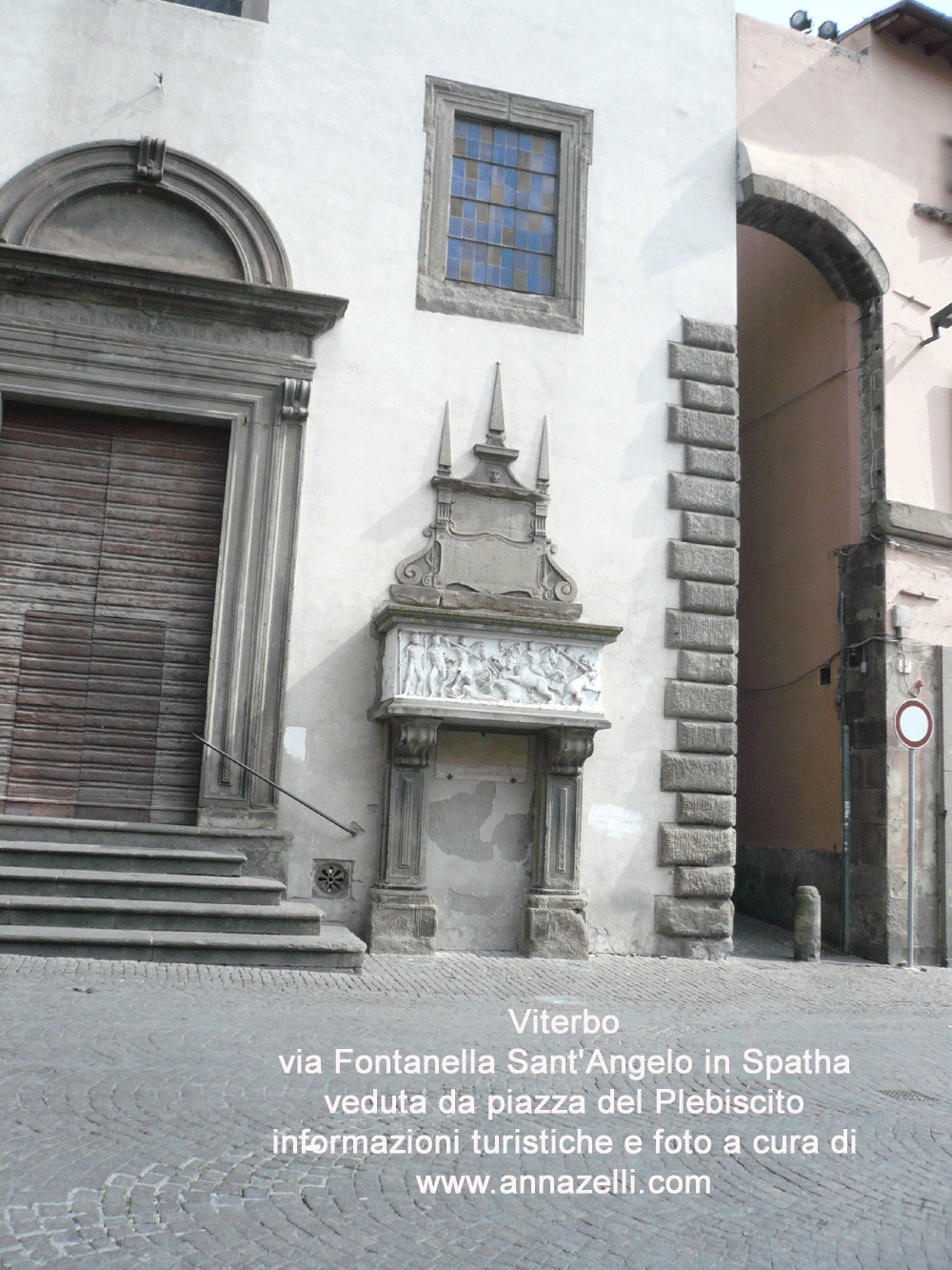 viterbo foto via fontanella sant'angelo in spatha