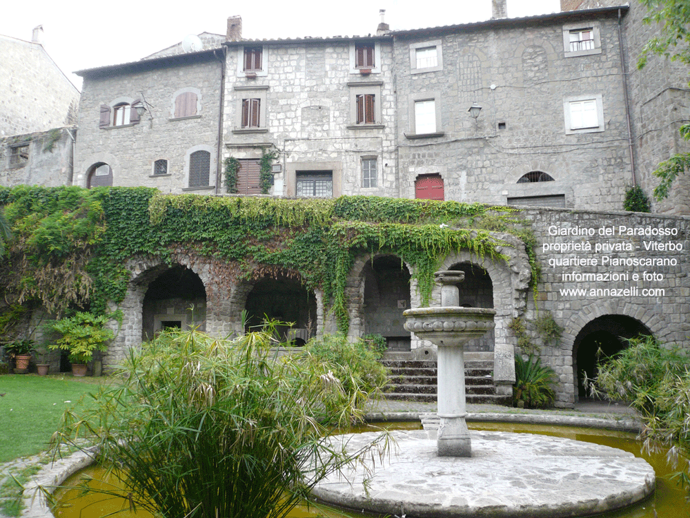 giardino del paradosso viterbo pianoscarano centro storico info e foto anna zelli 10