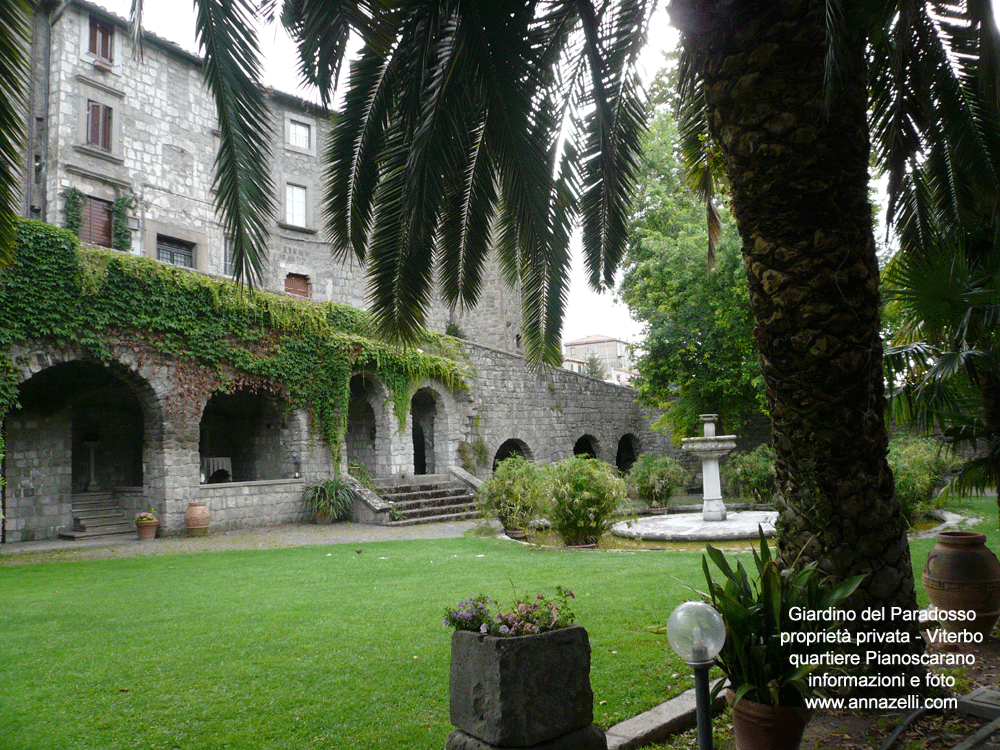 giardino del paradosso viterbo pianoscarano centro storico info e foto anna zelli 12