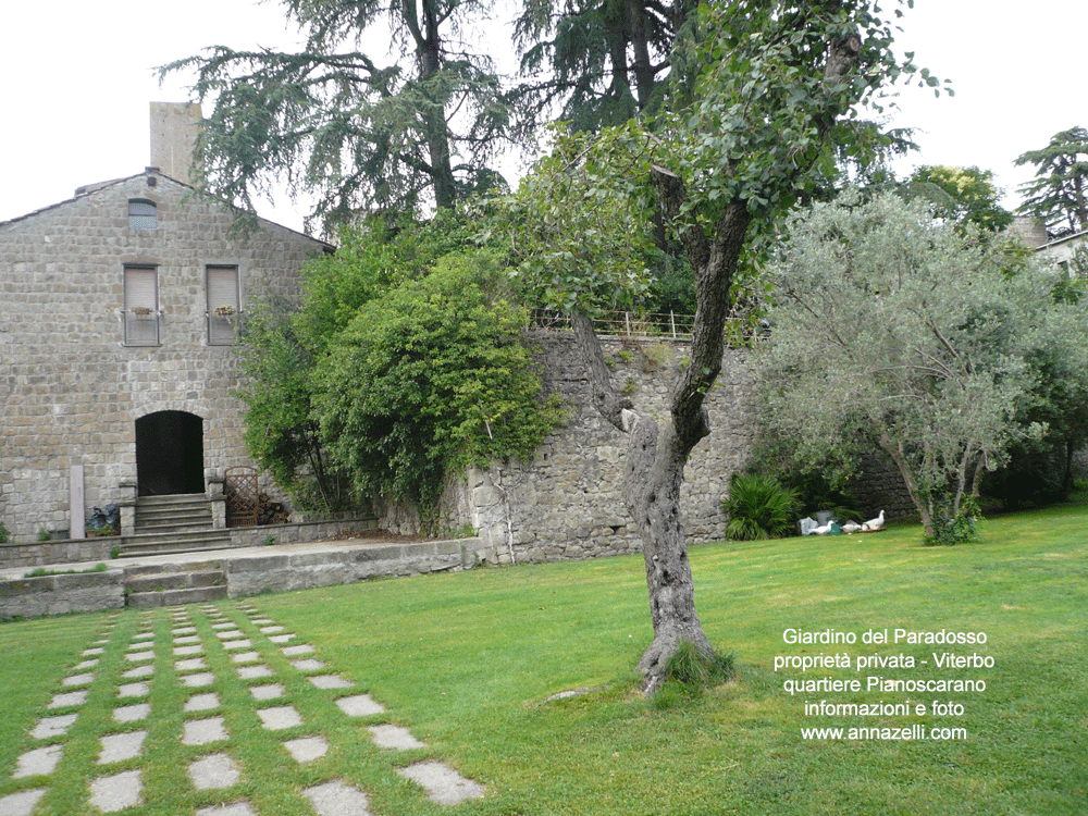 giardino del paradosso viterbo pianoscarano centro storico info e foto anna zelli 14