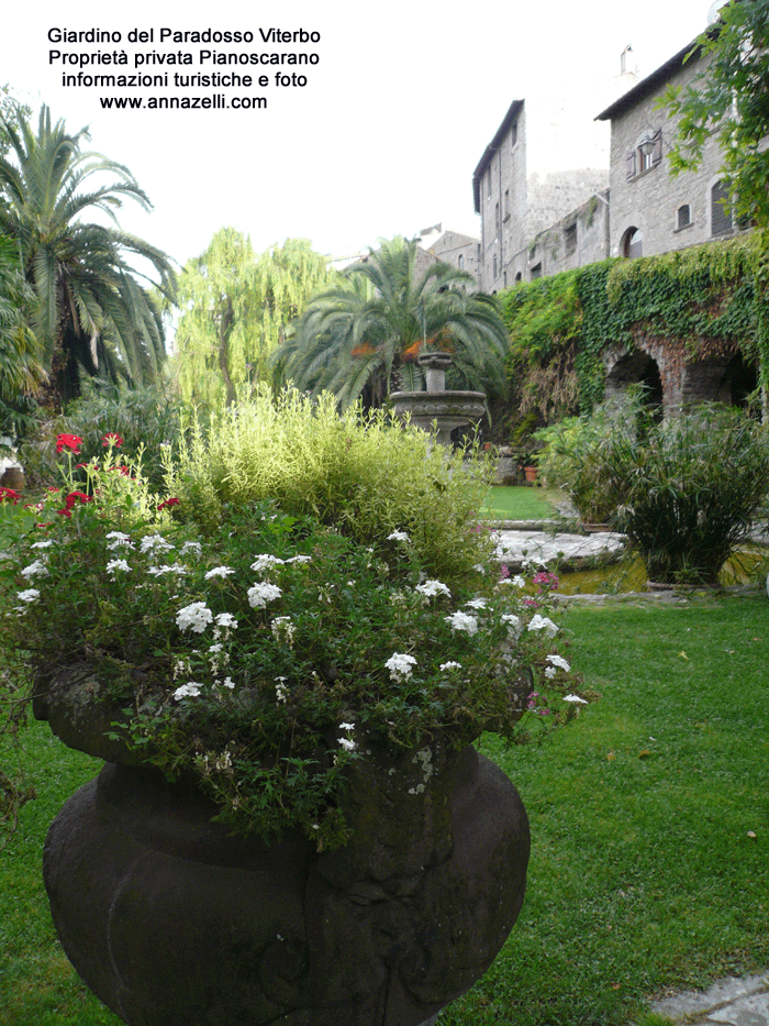 giardino del paradosso viterbo pianoscarano centro storico info e foto anna zelli 2