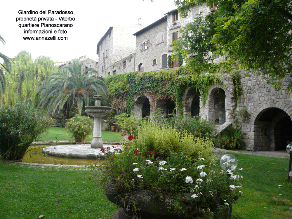 giardino del paradosso viterbo pianoscarano centro storico info e foto anna zelli 4