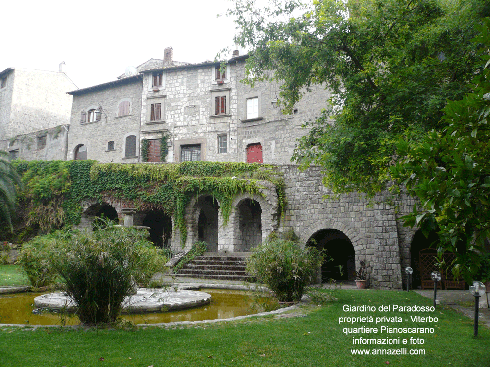 giardino del paradosso viterbo pianoscarano centro storico info e foto anna zelli 8