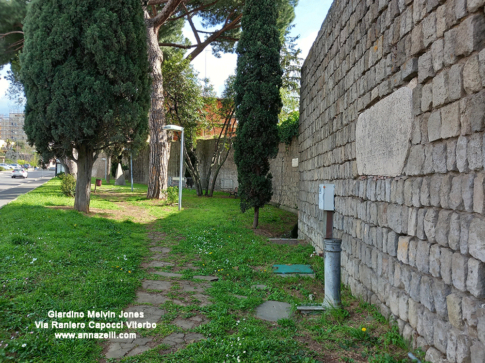 giardino melvin jones viterbo info foto anna zelli