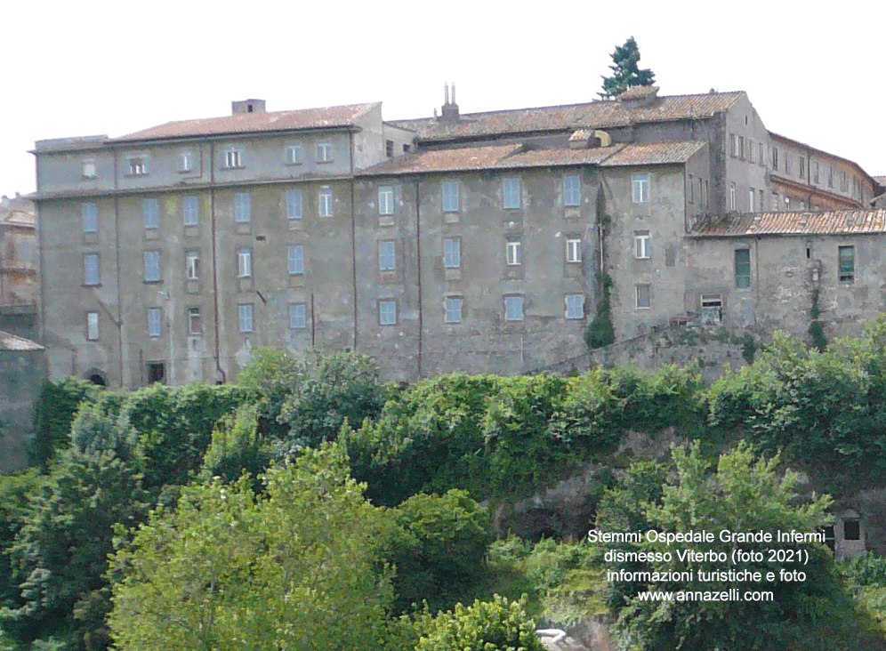 stemmi ospedale grande degli infermi viterbo info e foto anna zelli