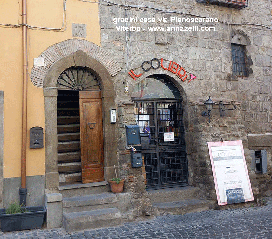 gradini casa a via pianoscarano viterbo info e foto anna zelli