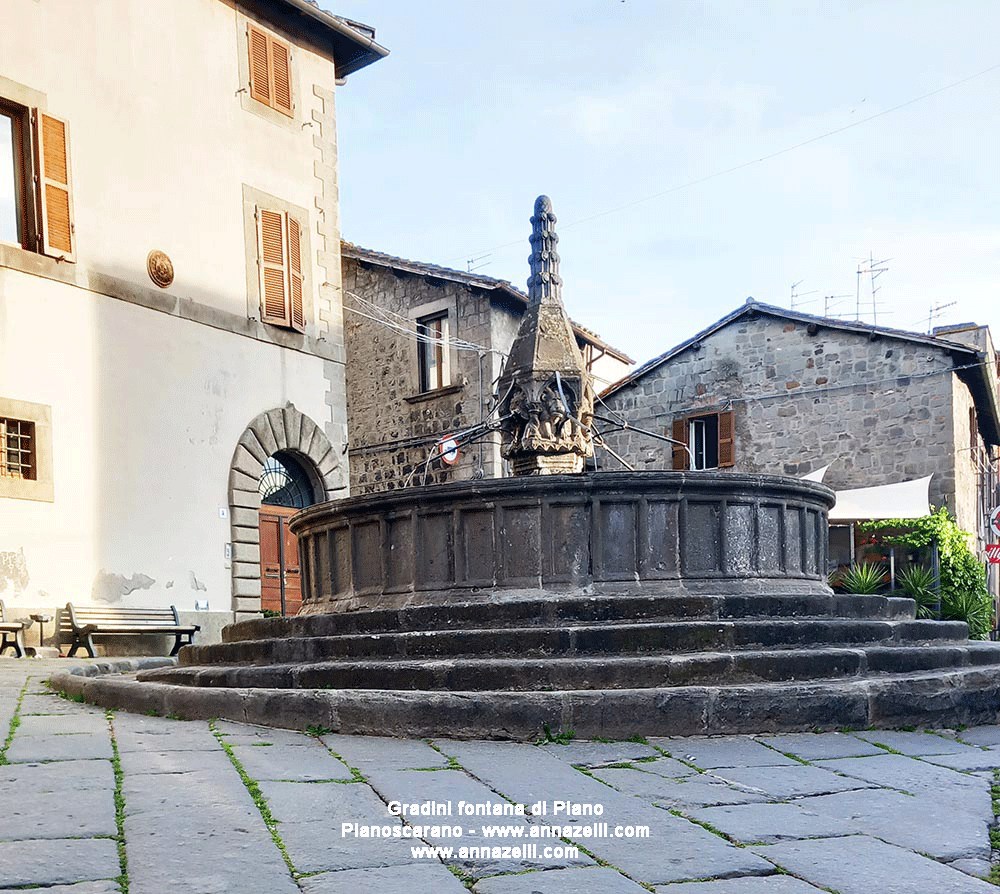 gradini fontana del piano pianoscarano viterbo info e foto anna zelli