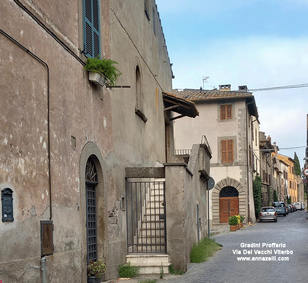 gradini profferlo a via dei vecchi viterbo info e foto anna zelli