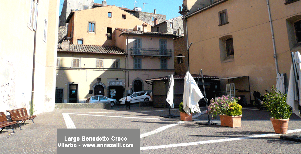 largo benedetto croce viterbo info e foto anna zelli
