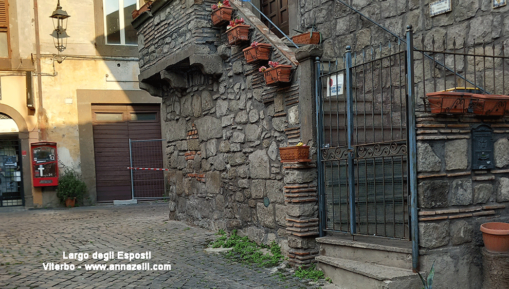 largo degli esposti viterbo info e foto anna zelli
