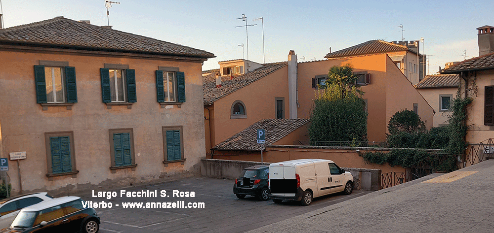 largo facchini di santa rosa viterbo info e foto anna zelli