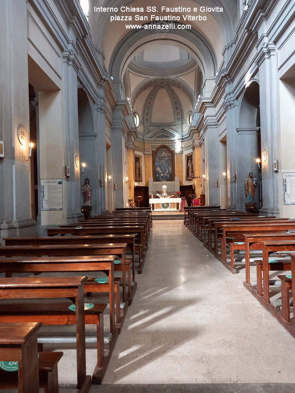 interno chiesa dei santissiimi faustino e giovita piazza san faustino info e foto anna zelli