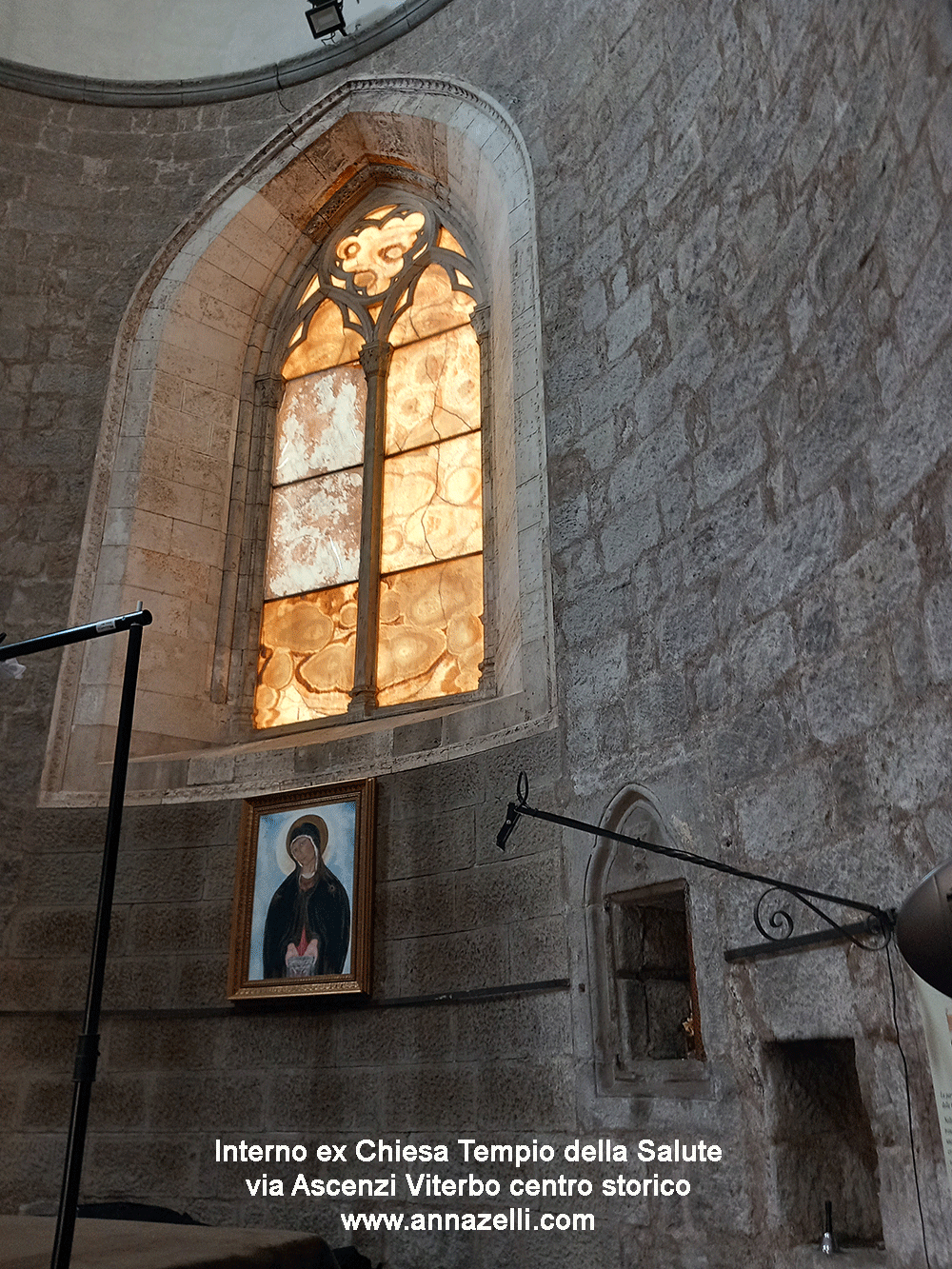 interno ex chiesa tempio della salute via ascenzi viterbo info e foto anna zelli