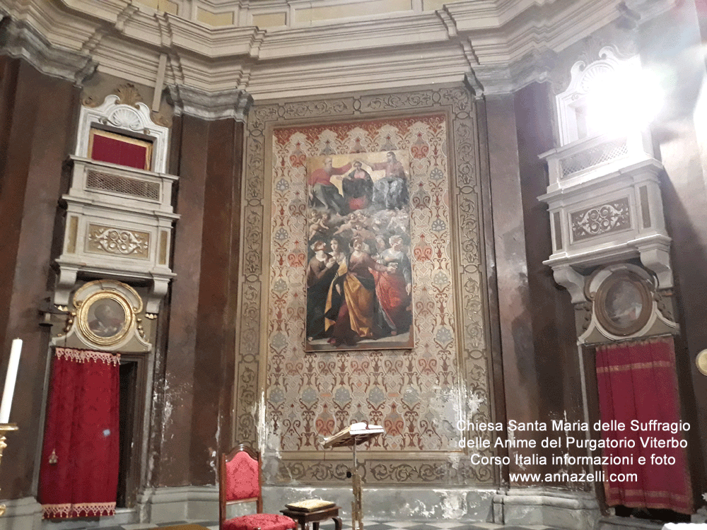 chiesa santa maria del suffragio a corso italia viterbo info e foto anna zelli