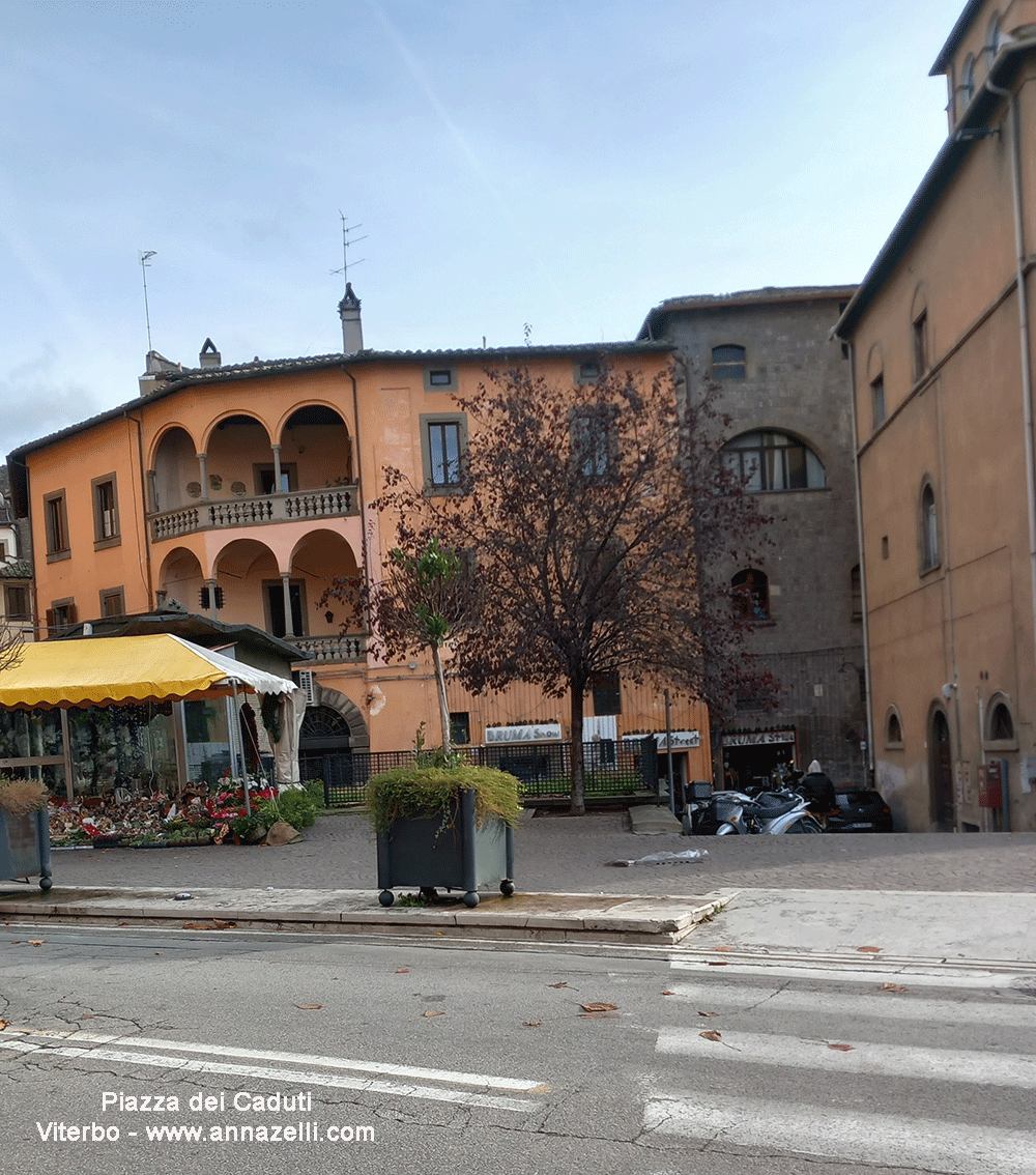 la piazza dei caduti viterbo info e foto anna zelli