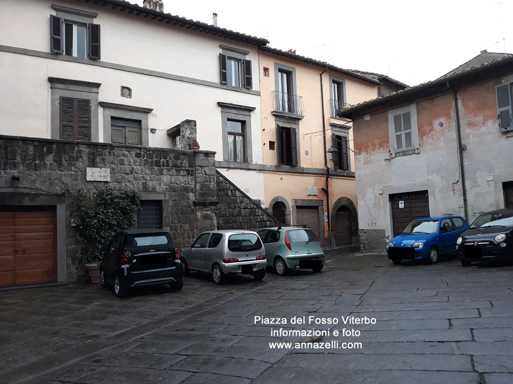 piazza del fosso viterbo info e foto anna zelli