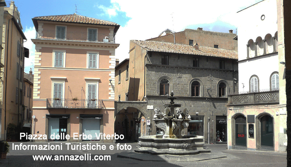 piazza delle erbe viterbo informazioni turistiche e foto anna zelli