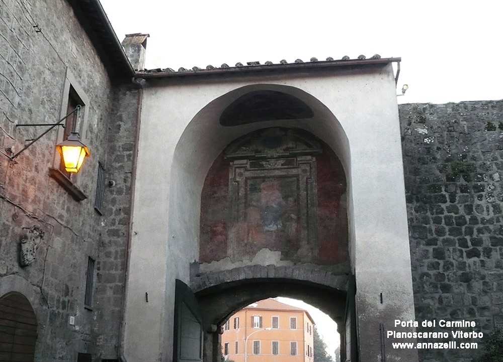 porta del carmine pianoscarano viterbo