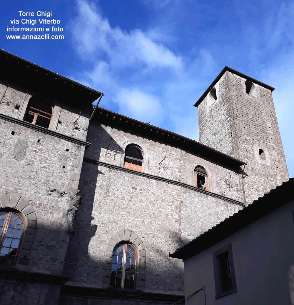 torre chigi via chigi viterbo centro storico