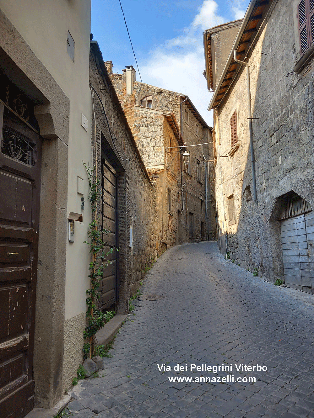 via dei pellegrini viterbo centro storico info e foto anna zelli