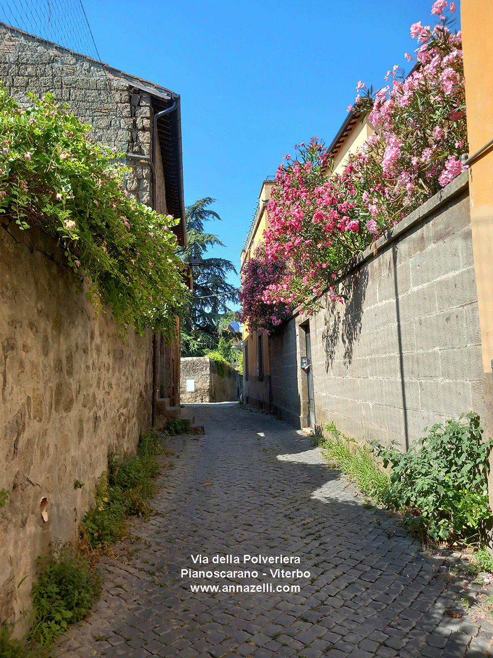 via della polveriera pianoscarano viterbo info e foto anna zell