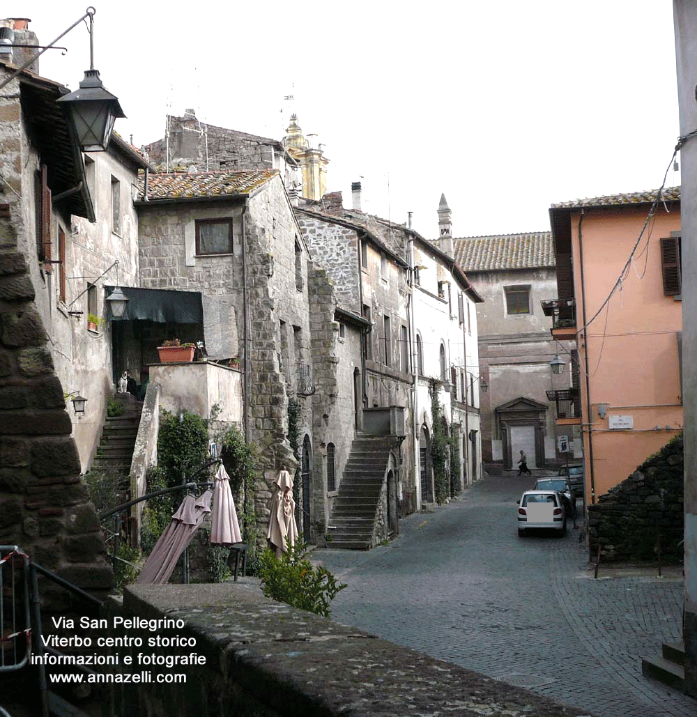 piazza san pellegrino viterbo centro storico info e foto anna zelli