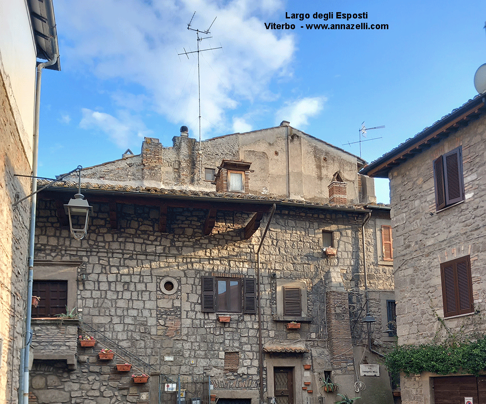 largo esposti viterbo centro storico info e foto anna zelli