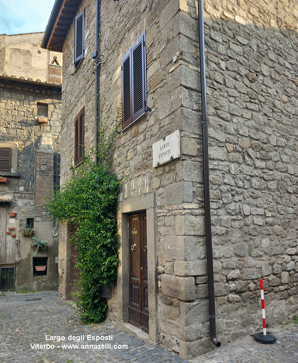 largo esposti viterbo centro storico info e foto anna zelli