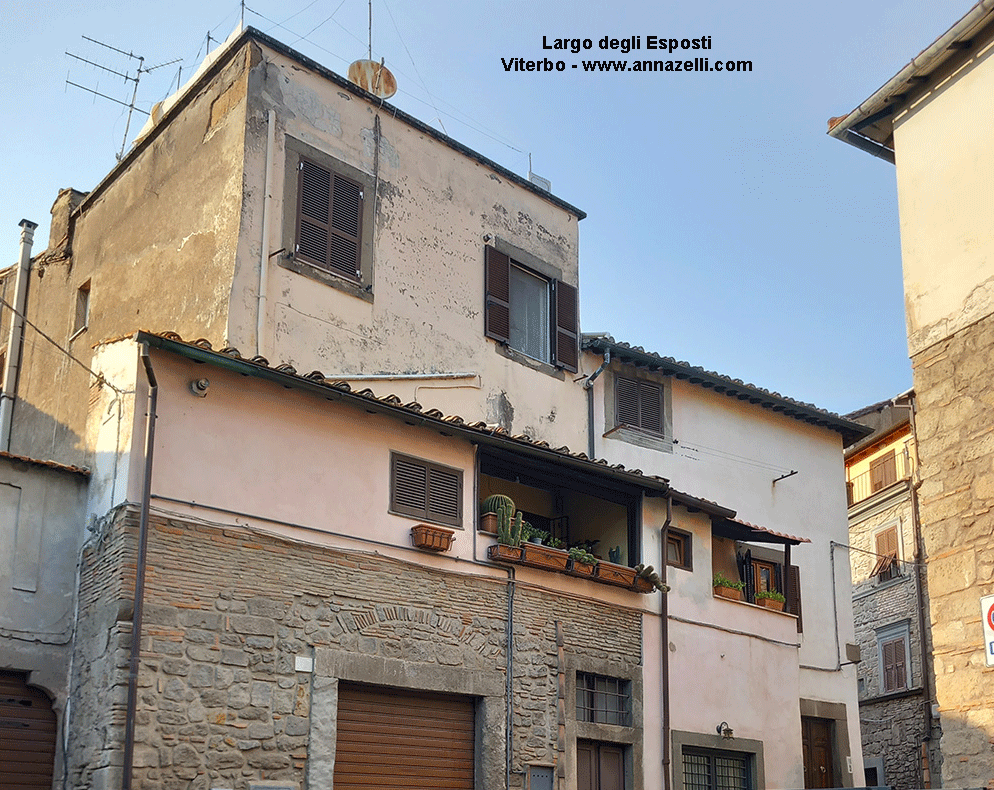 largo esposti viterbo centro storico info e foto anna zelli