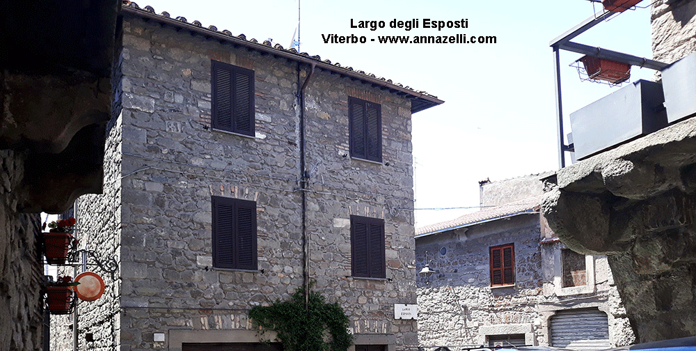 largo degli esposti viterbo centro storico info foto anna zelli