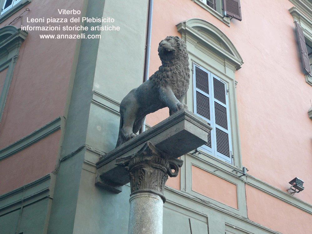 leoni a piazza del plebiscito comune foto anna zelli