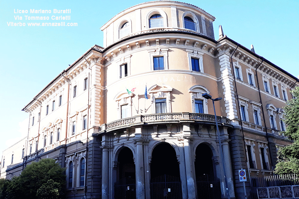 liceo maariano buratti via tommaso carletti viterbo