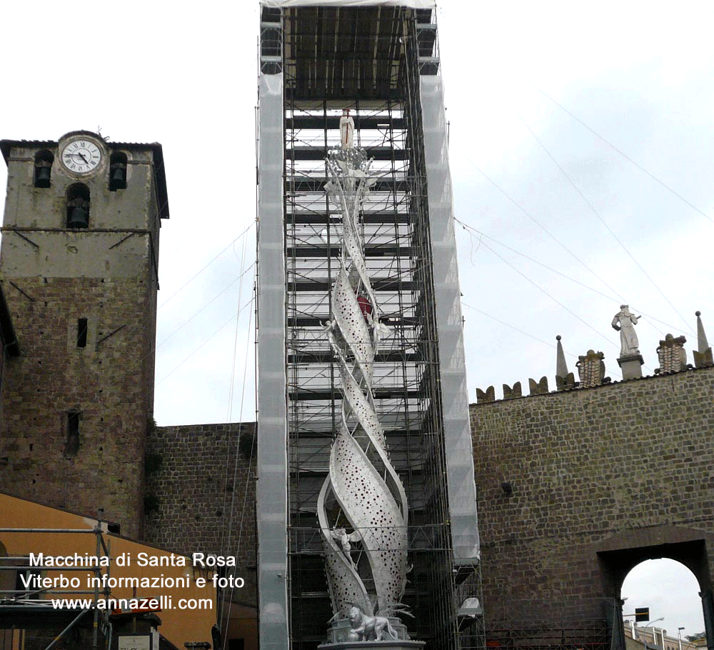 viterbo macchina di santa rosa gloria 2019 foto anna zelli