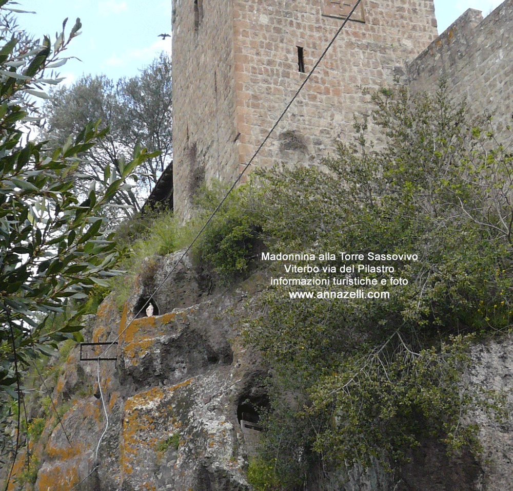 edicola sacra madonnina alla torre sassovivo viterbo via del pilastro info e foto anna zelli