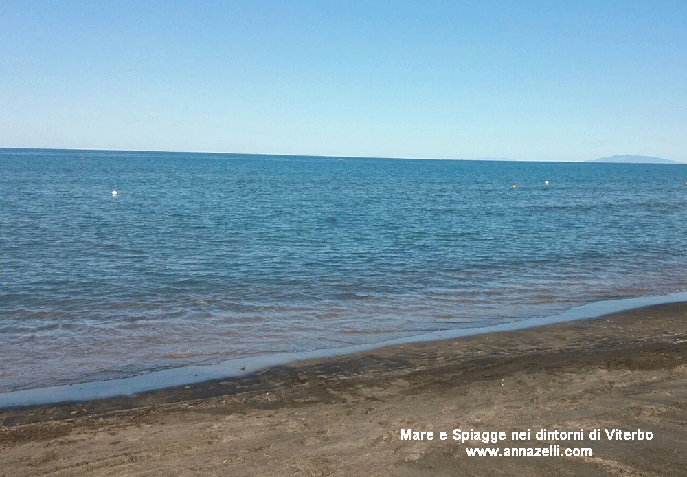 mare e spiagge nei dintorni di viterbo