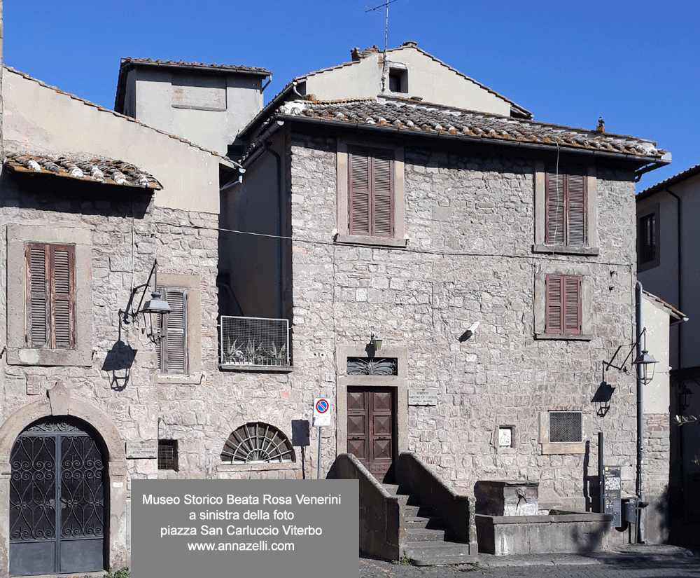 museo storico beata rosa venerini piazza san carluccio info foto Anna Zelli