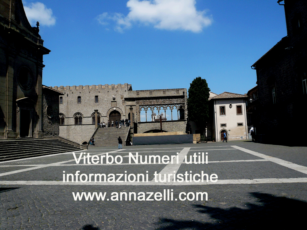 viterbo numeri utili