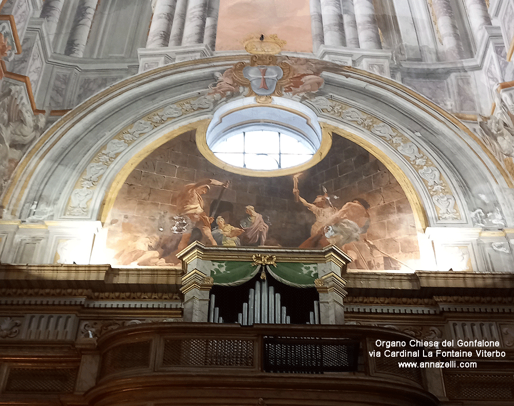 organo chiesa san giovanni battista del gonfalone viterbo info e foto anna e zelli